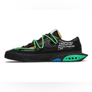 Nike Blazer Low Off-White Black Electro Green